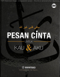 Pesan cinta untuk kau & aku