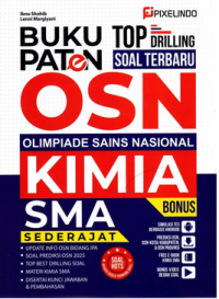Buku paten top drilling soal terbaru osn kimia sma/sederajat