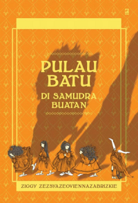 Pulau batu di samudra buatan