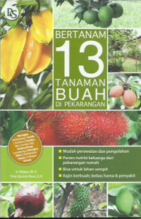 Bertanam 13 tanaman buah di pekarangan