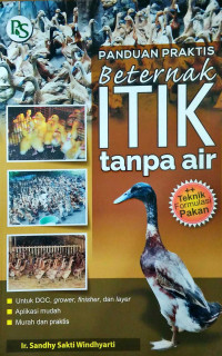 Panduan praktis beternak itik tanpa air